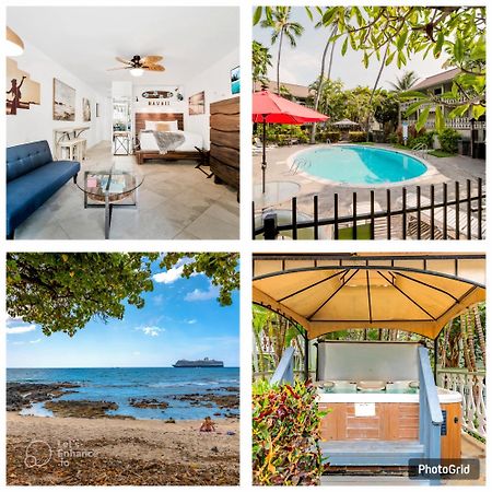 Downtown Hawaiian Paradise Condo With Hot Tub, Pool & Beach - Kona Islander Inn カイルア・コナ エクステリア 写真